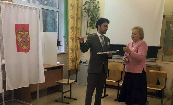 Azerbaijani diaspora representatives observe Russian Duma election 